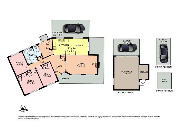 Floorplan of Homely house listing, 52 Willeys Road, Macedon VIC 3440