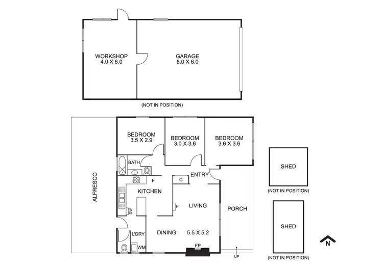 Floorplan of Homely house listing, 29 Marlborough Road, Bayswater VIC 3153