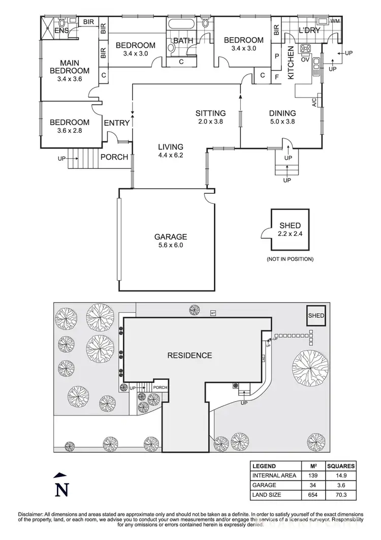 Floorplan of Homely house listing, 14 Colonsay Street, Templestowe VIC 3106