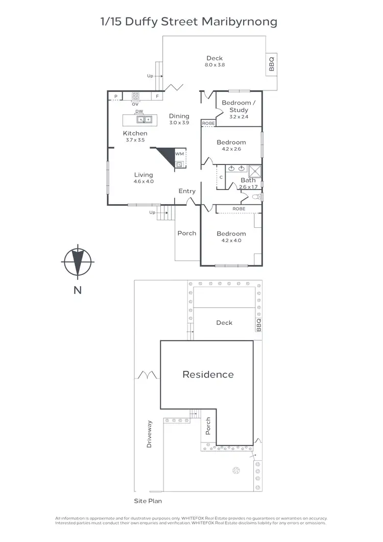 Floorplan of Homely house listing, 1/15 Duffy Street, Maribyrnong VIC 3032