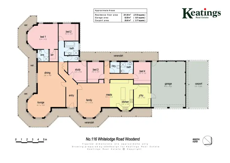 Floorplan of Homely house listing, 116 Whitelodge Road, Woodend VIC 3442