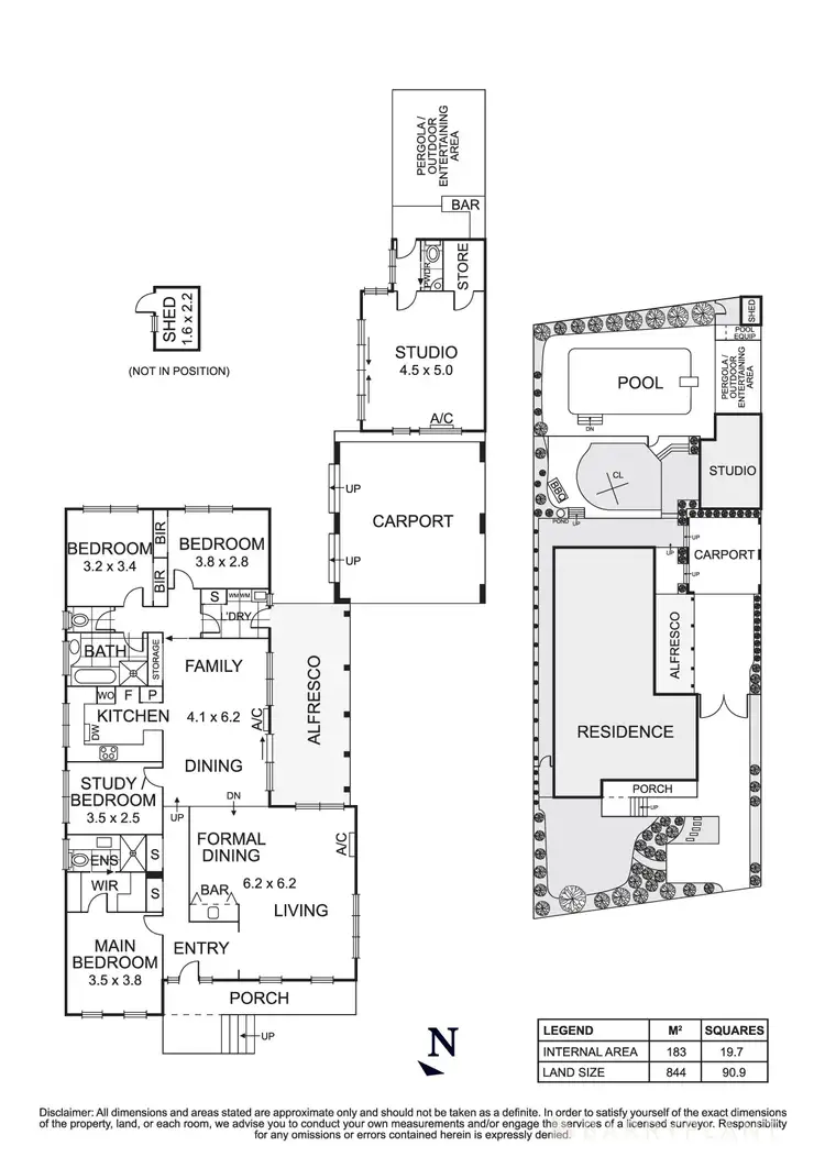 Floorplan of Homely house listing, 6 St Clems Road, Doncaster East VIC 3109