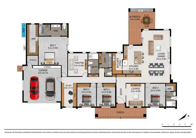 Floorplan of Homely house listing, 68 Kingsmill Street, Kambah ACT 2902