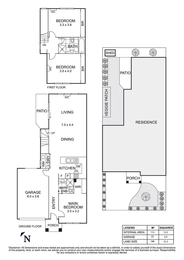 Floorplan of Homely house listing, 4 Malahang Parade, Heidelberg West VIC 3081
