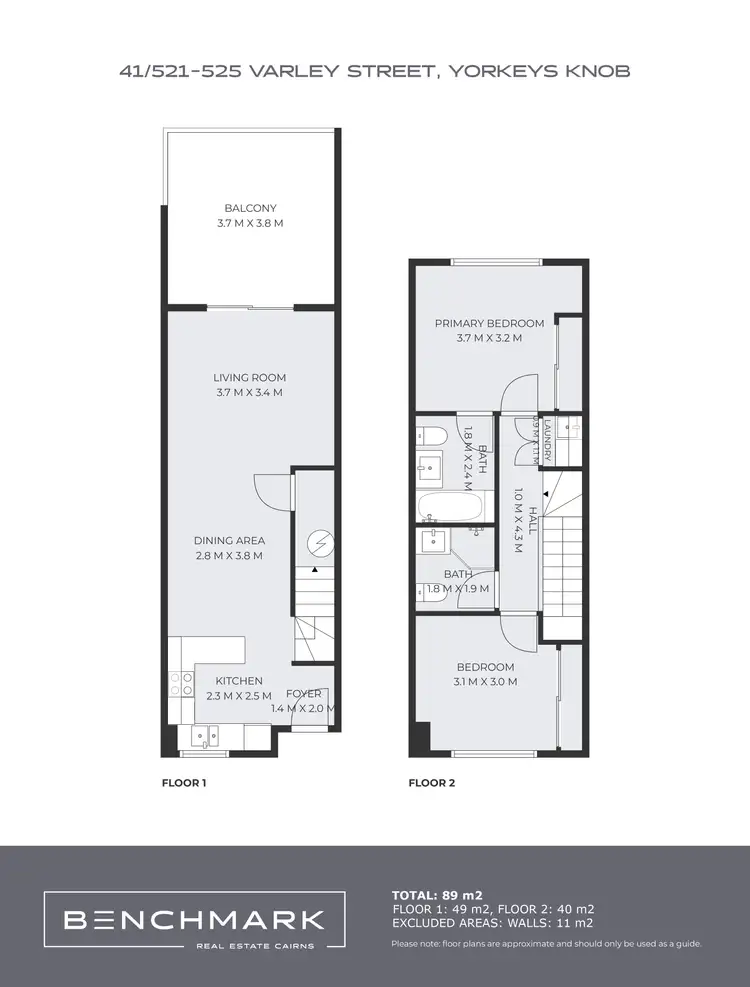 Floorplan of Homely unit listing, 41/521-525 Varley Street, Yorkeys Knob QLD 4878