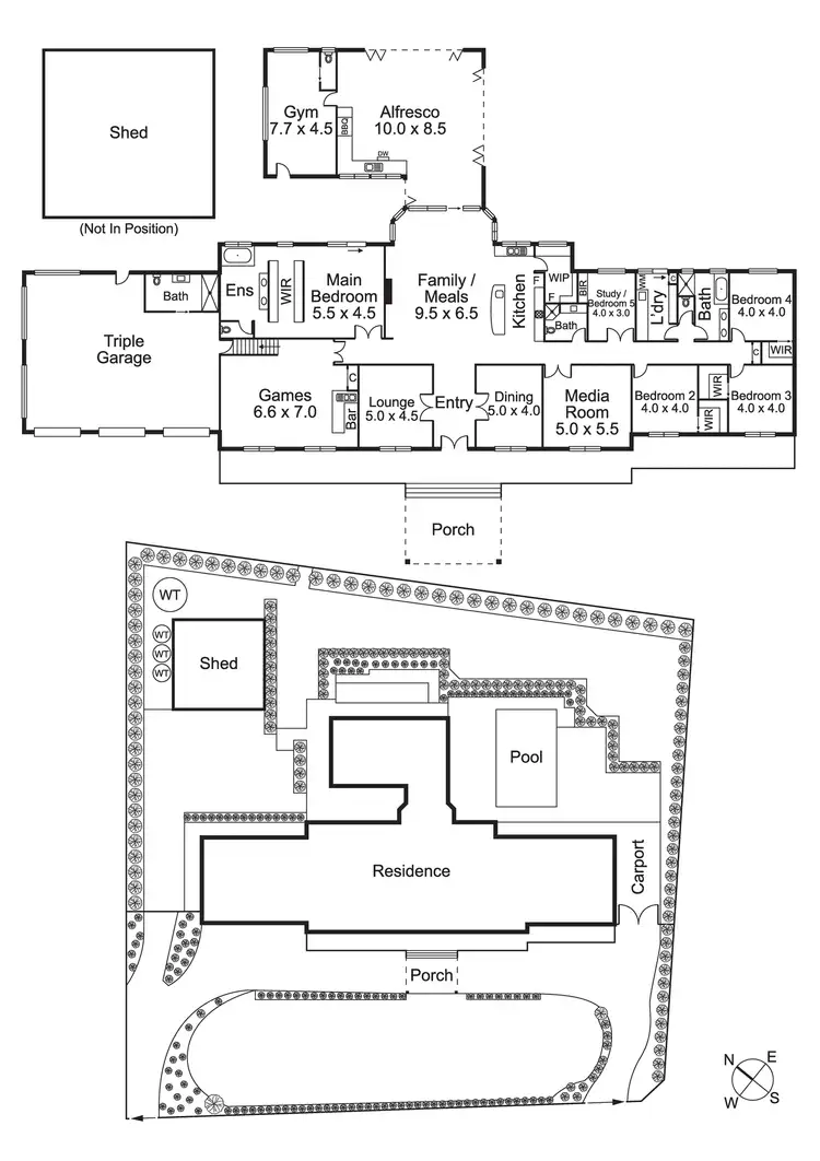 Floorplan of Homely house listing, 24 Aranmore Crescent, Narre Warren North VIC 3804