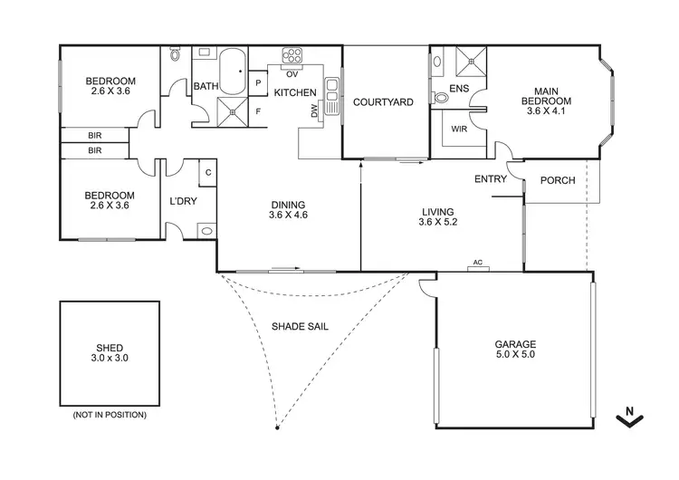 Floorplan of Homely house listing, 49 Townview Avenue, Wantirna South VIC 3152