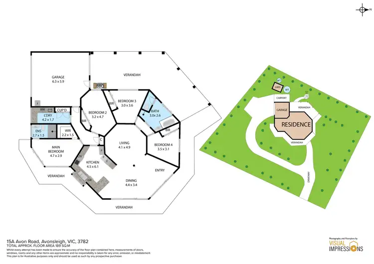 Floorplan of Homely house listing, 15A Avon Road, Avonsleigh VIC 3782