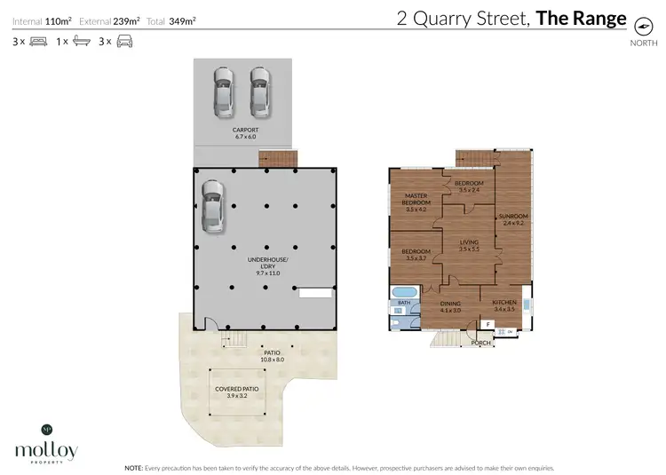 Floorplan of Homely house listing, 2 Quarry Street, The Range QLD 4700