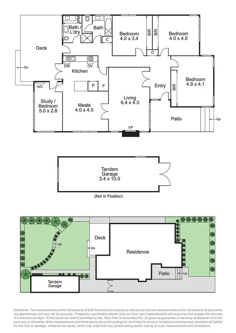 Floorplan of Homely house listing, 12 Elimatta Road, Carnegie VIC 3163
