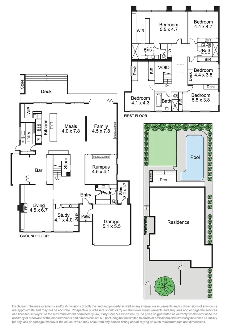 Floorplan of Homely house listing, 5 Yanakie Crescent, Caulfield North VIC 3161