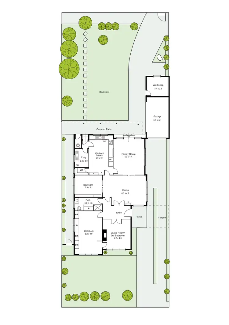 Floorplan of Homely house listing, 143 Westbury Close, Balaclava VIC 3183