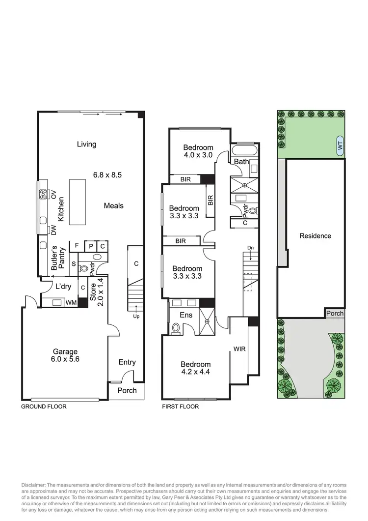 Floorplan of Homely townhouse listing, 353a Glen Eira Road, Caulfield North VIC 3161