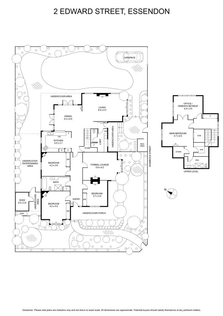 Floorplan of Homely house listing, 2 Edward Street, Essendon VIC 3040