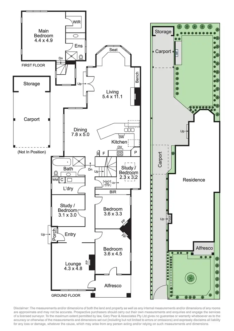 Floorplan of Homely house listing, 182 Orrong Road, Caulfield North VIC 3161