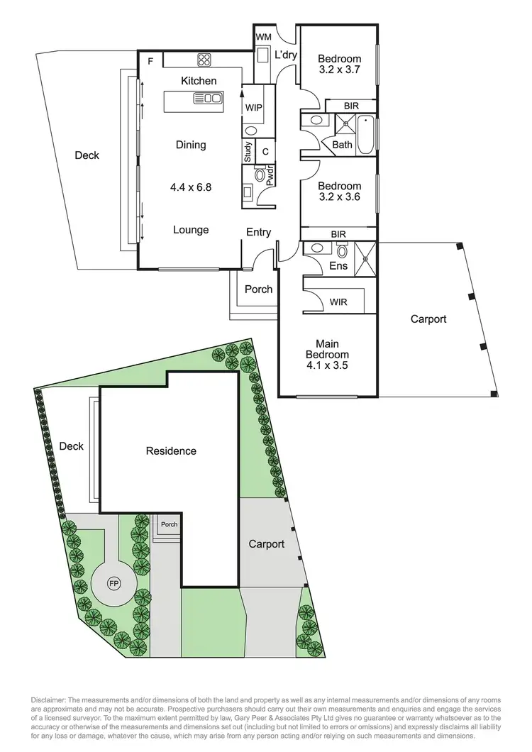 Floorplan of Homely house listing, 136 Rowans Road, Moorabbin VIC 3189