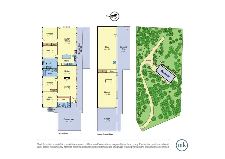 Floorplan of Homely house listing, 34 Hillcrest Road, Hurstbridge VIC 3099