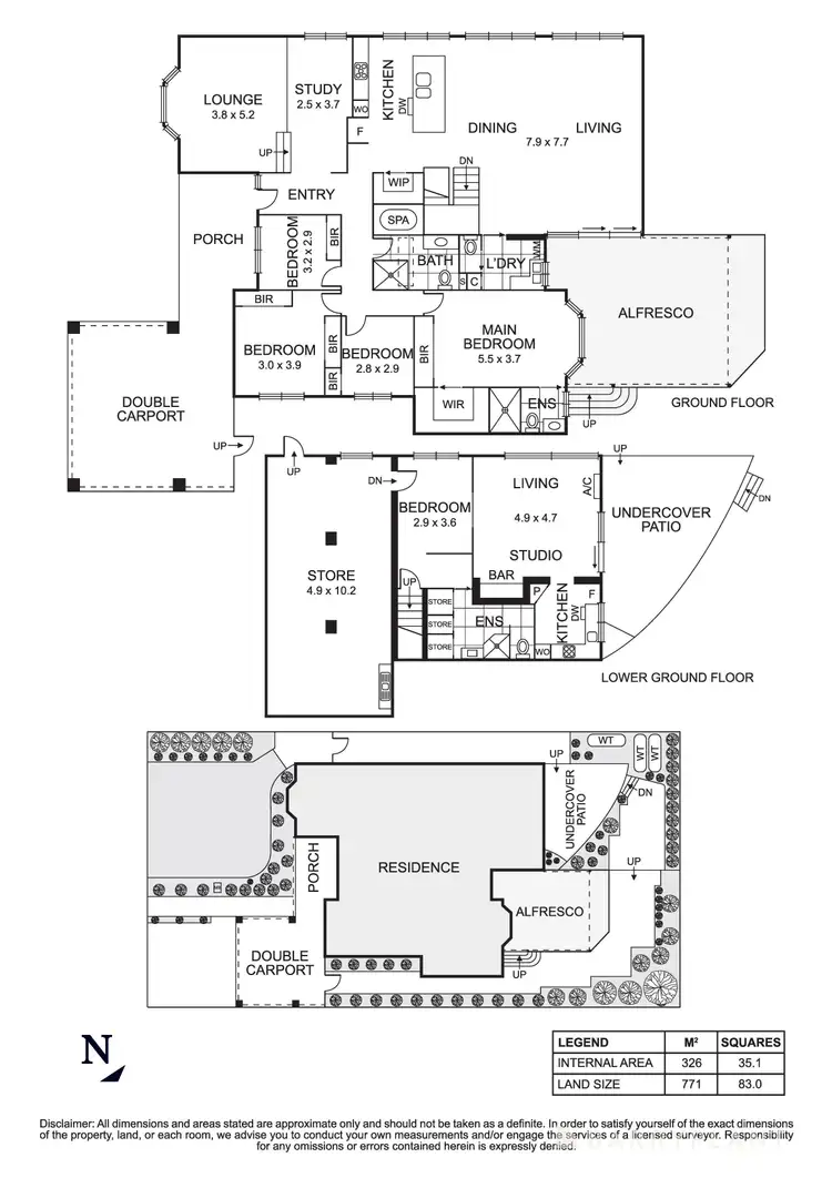 Floorplan of Homely house listing, 15 Toronto Avenue, Doncaster VIC 3108