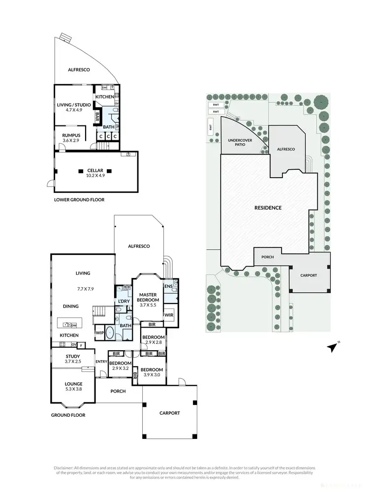 Floorplan of Homely house listing, 15 Toronto Avenue, Doncaster VIC 3108