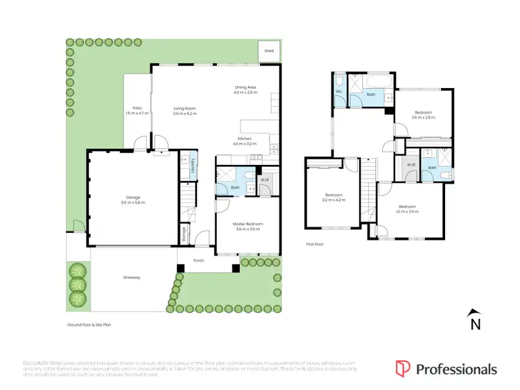 Floorplan of Homely townhouse listing, 3A Dorothy Street, Burwood East VIC 3151