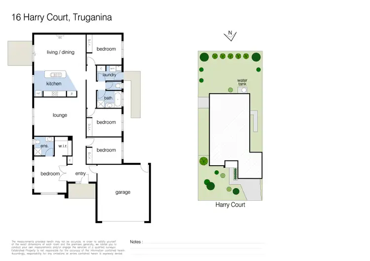 Floorplan of Homely house listing, 16 Harry Court, Truganina VIC 3029