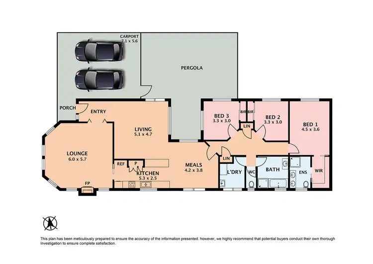Floorplan of Homely house listing, 15 Bellhouse Street, Macedon VIC 3440