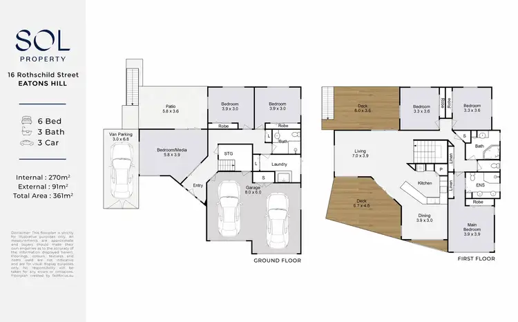 Floorplan of Homely house listing, 16 Rothschild Street, Eatons Hill QLD 4037