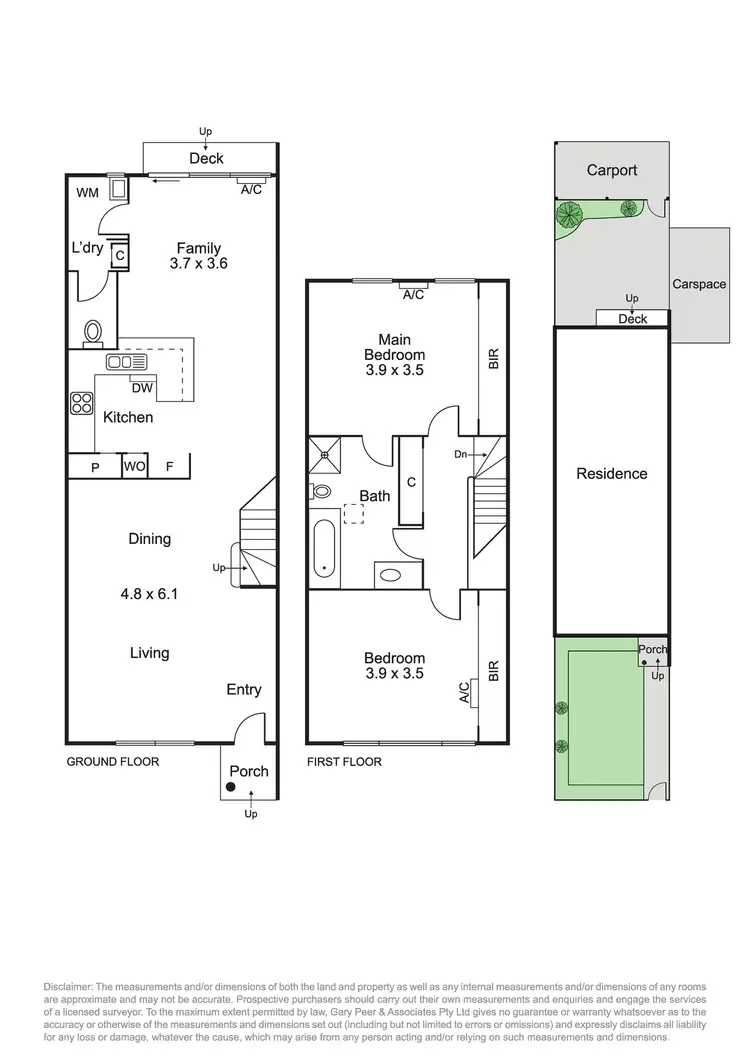 Floorplan of Homely townhouse listing, 5/196-200 North Road, Brighton East VIC 3187