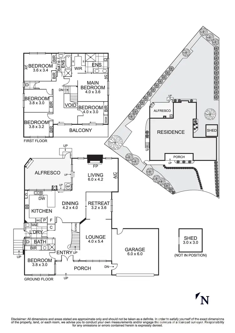Floorplan of Homely house listing, 15 Crestmont Court, Doncaster East VIC 3109