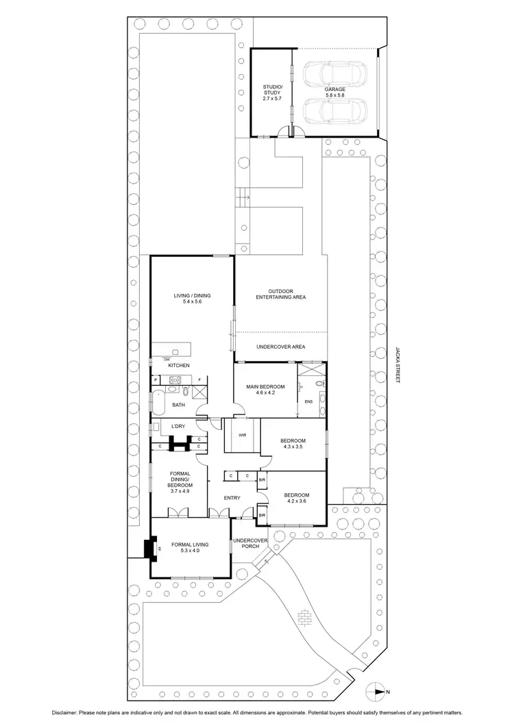 Floorplan of Homely house listing, 47 McCracken Street, Essendon VIC 3040