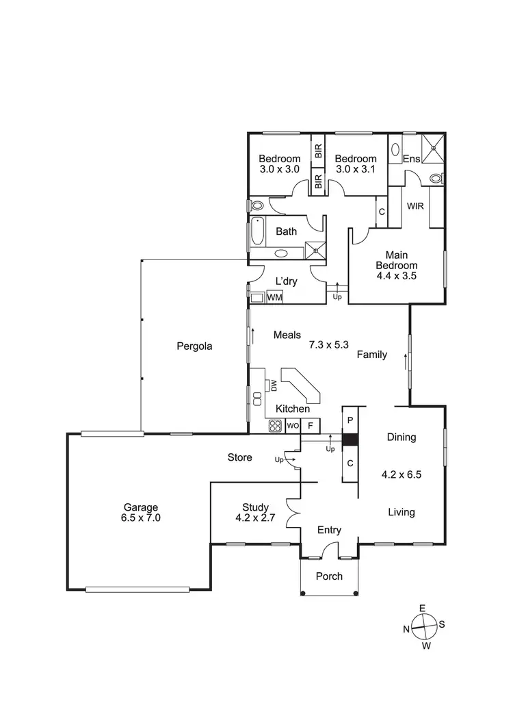 Floorplan of Homely house listing, 12 Dalpura Court, Berwick VIC 3806
