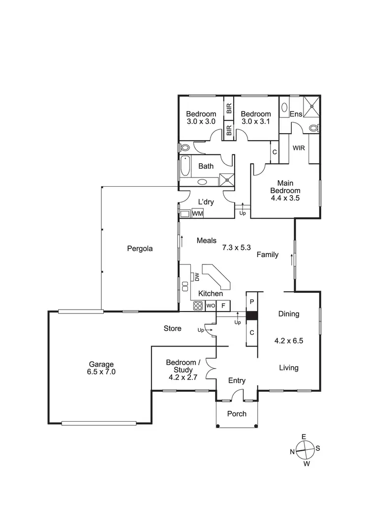 Floorplan of Homely house listing, 12 Dalpura Court, Berwick VIC 3806
