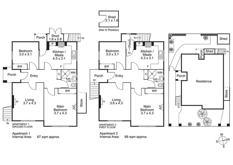 Floorplan of Homely house listing, 5 Nottingham Street, Prahran VIC 3181