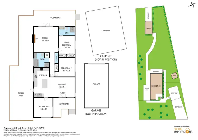 Floorplan of Homely house listing, 2 Margaret Road, Avonsleigh VIC 3782