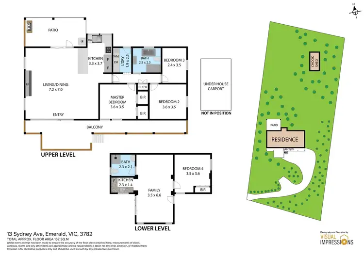 Floorplan of Homely house listing, 13 Sydney Avenue, Emerald VIC 3782
