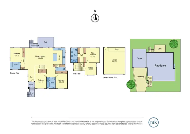 Floorplan of Homely house listing, 1 Flint Street, Eltham VIC 3095