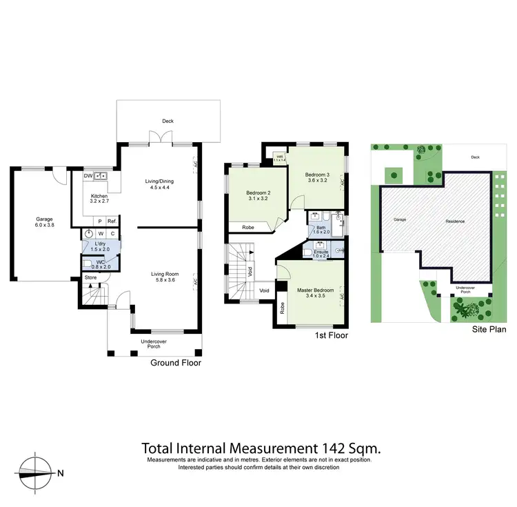 Floorplan of Homely townhouse listing, 3/4 Kingsville Street, Kingsville VIC 3012