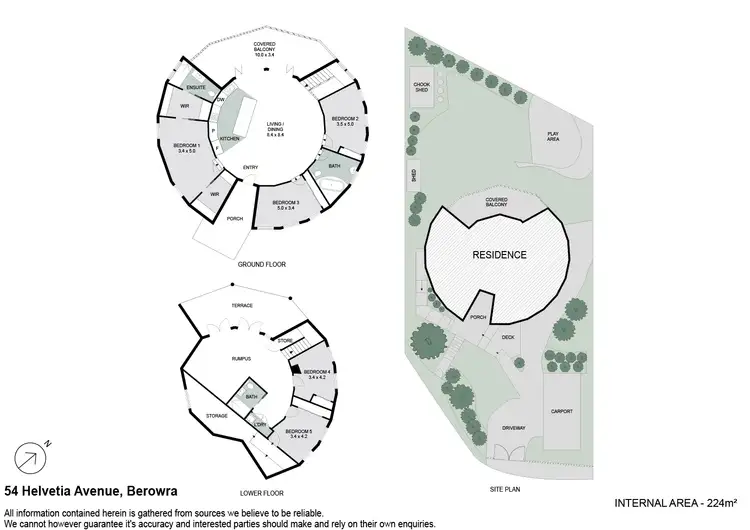 Floorplan of Homely house listing, 54 Helvetia Avenue, Berowra NSW 2081
