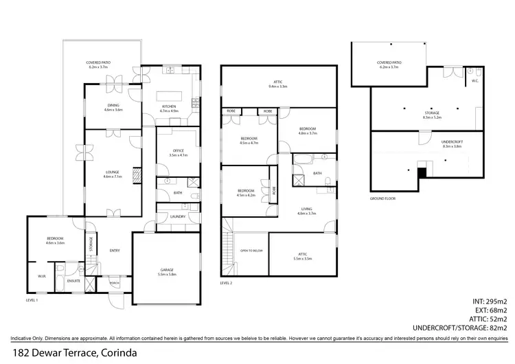Floorplan of Homely house listing, 182 Dewar Terrace, Corinda QLD 4075