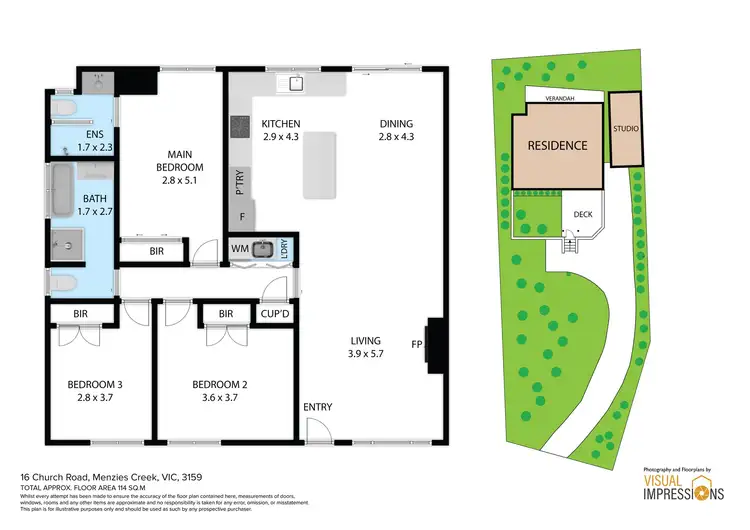 Floorplan of Homely house listing, 16 Church Road, Menzies Creek VIC 3159