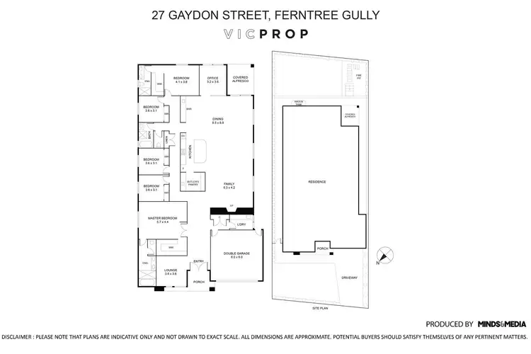 Floorplan of Homely house listing, 27 Gaydon Street, Ferntree Gully VIC 3156