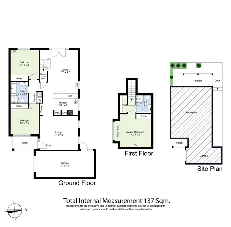 Floorplan of Homely townhouse listing, 4/144 Woods Street, Newport VIC 3015