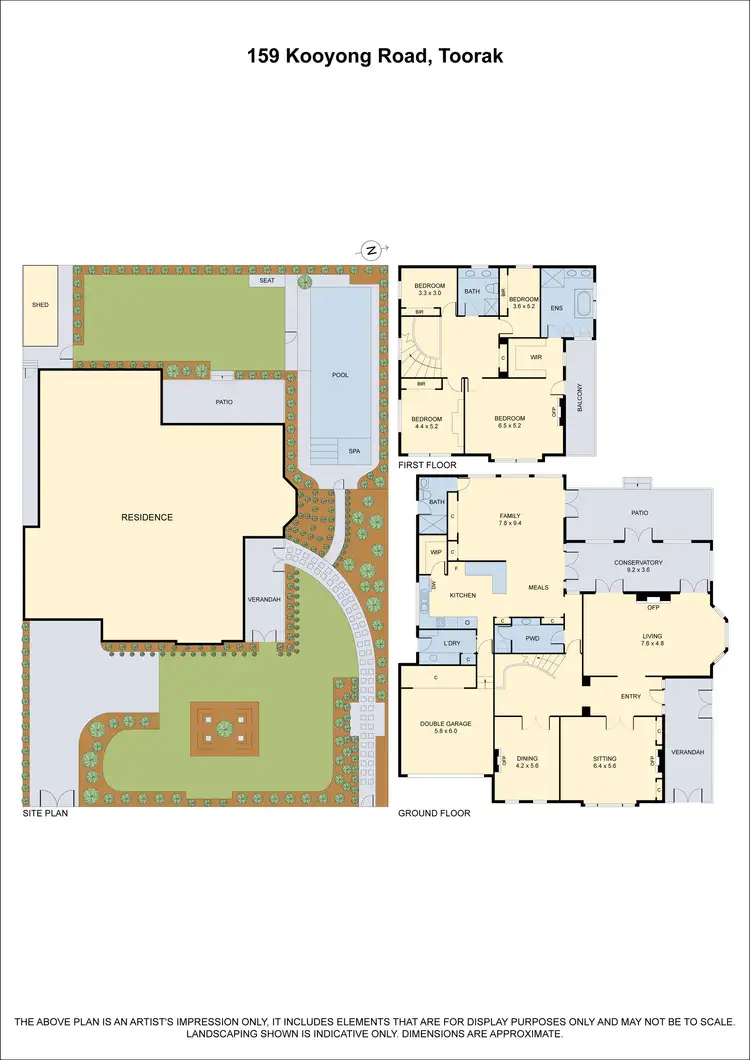 Floorplan of Homely house listing, 159 Kooyong Road, Toorak VIC 3142