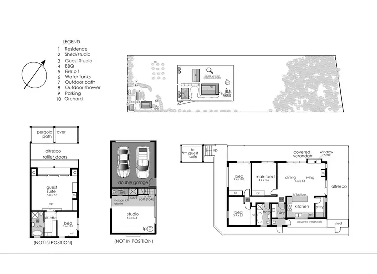Floorplan of Homely house listing, 5 Whitehall Road, Flinders VIC 3929
