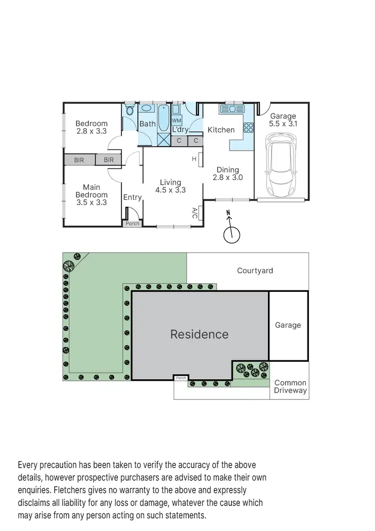 Floorplan of Homely unit listing, 3/9 Alexander Street, Cranbourne VIC 3977