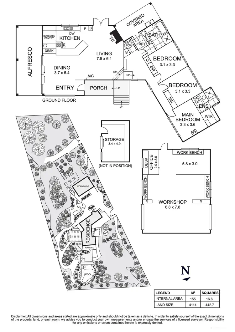 Floorplan of Homely house listing, 40 Research Warrandyte Road, Research VIC 3095