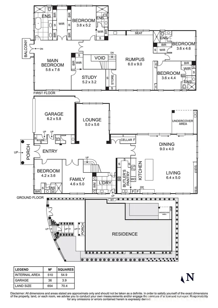 Floorplan of Homely house listing, 10 Nathan Street, Doncaster VIC 3108