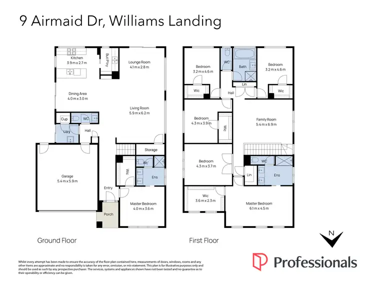 Floorplan of Homely house listing, 9 Airmaid Drive, Williams Landing VIC 3027