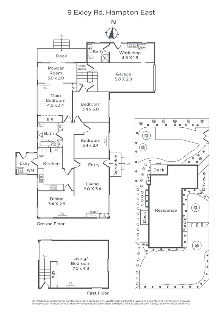 Floorplan of Homely house listing, 9 Exley Road, Hampton East VIC 3188