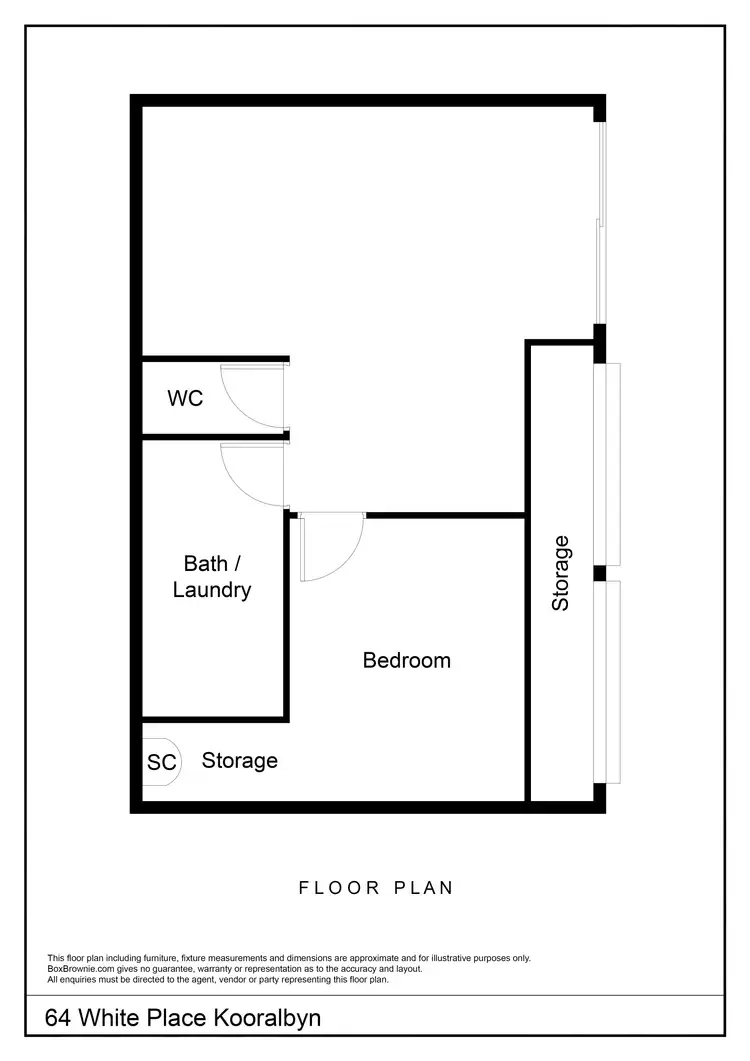 Floorplan of Homely house listing, 64-66 White Place, Kooralbyn QLD 4285